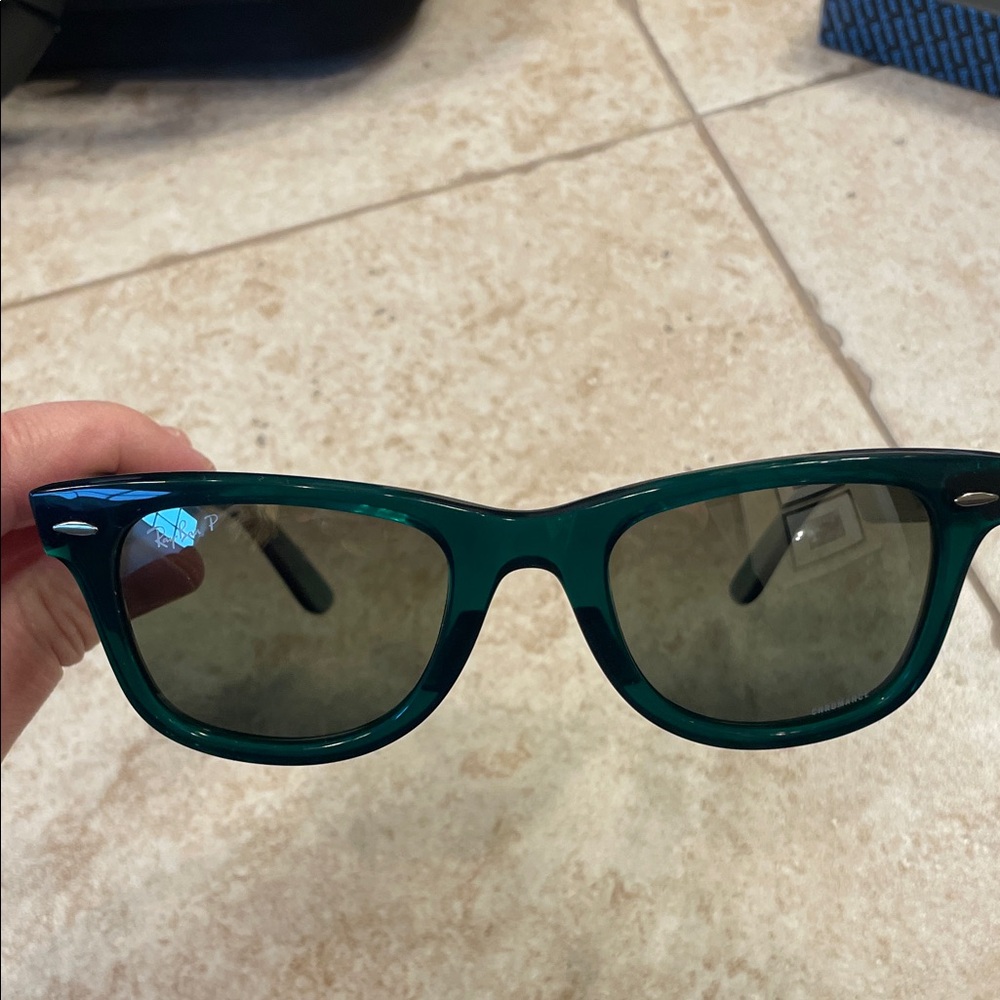 Ray-Ban Dark Green Sunglasses